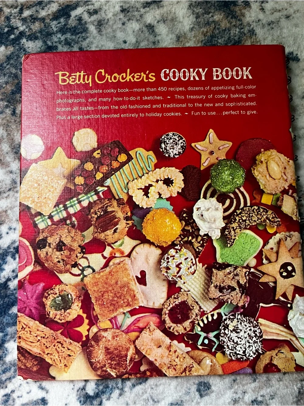 Betty Crocker Vintage 1963 Cooky Book 1st Edition, 8th Printing